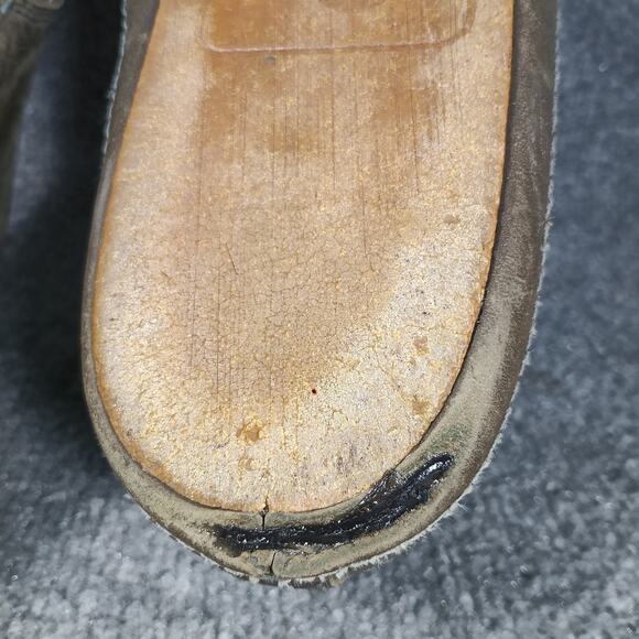 Olukai Moloa Slipper Mid Men Size 8 Brown Shearling Lined Leather‎ Wool Slip On main image 9